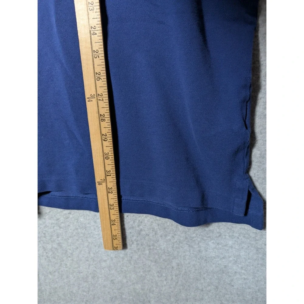 Polo Ralph Lauren Mens Polo Shirt 4XB Short‎ Sleeve Cotton Big Tall Blue Cotton